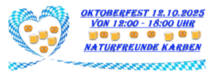 Oktoberfest bei den NaturFreunden Karben